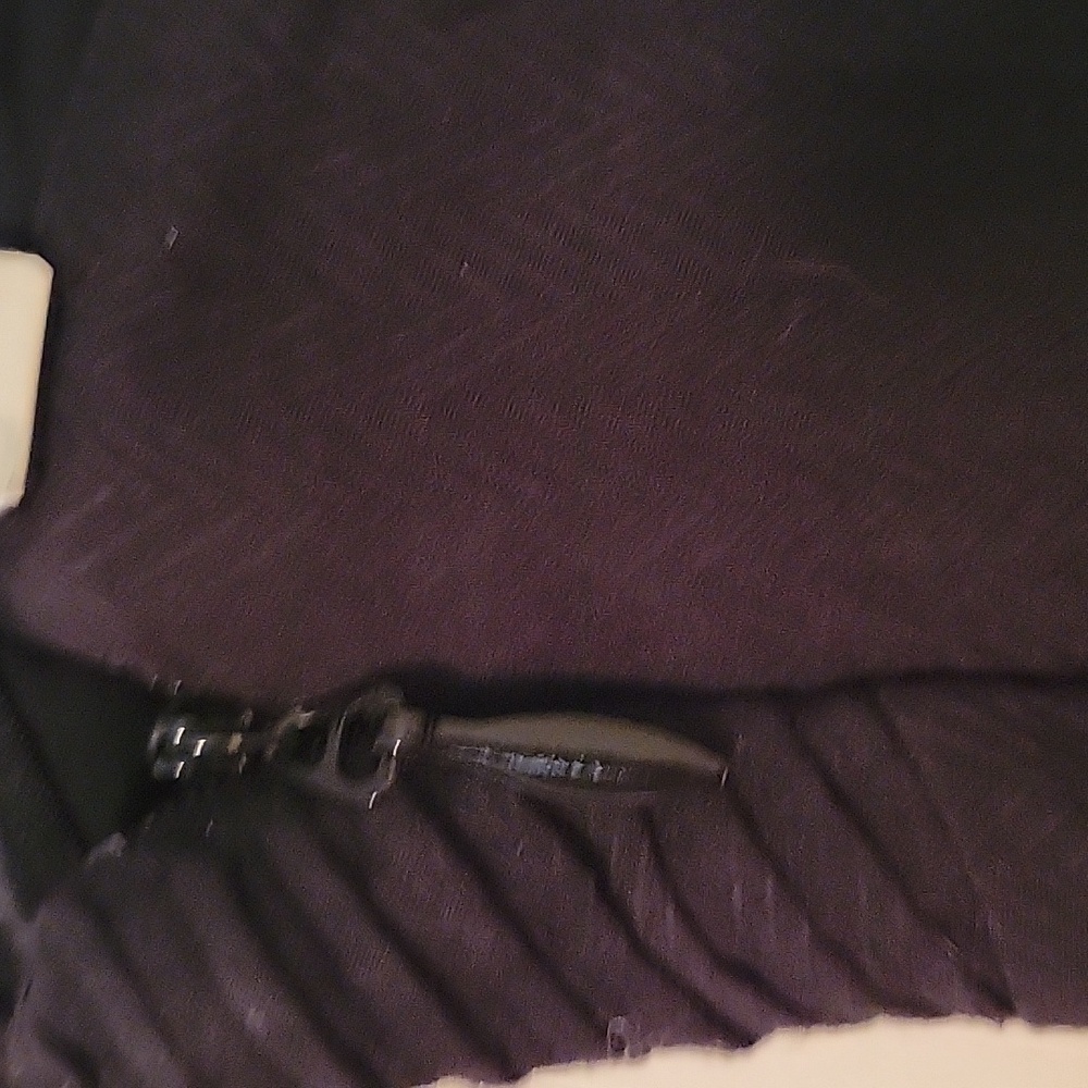 KimChi Blue Floral Strapless Black Dress SZ M - Picture 4 of 5